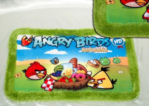 Angry birds детский коврик для ванны 1310-01